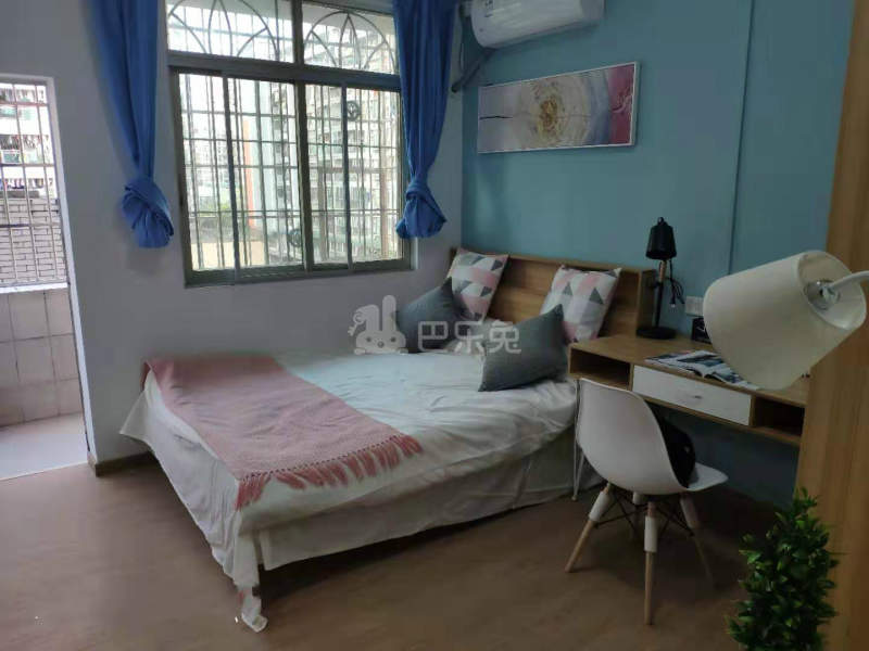 乐乎城市青年社区（大塘海珠湖店二期）4921237卧室图1