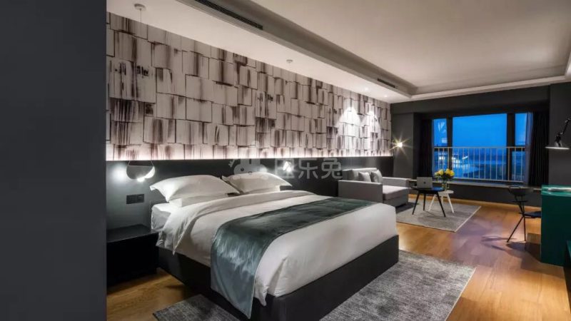 组歌酒店式公寓（下沙店）4925610卧室图0