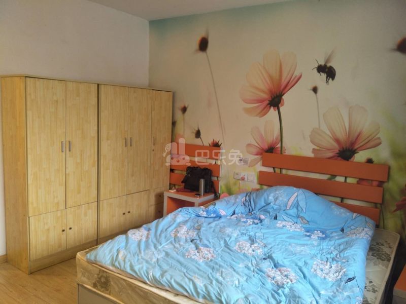 观前迹忆酒店公寓4933588卧室图3