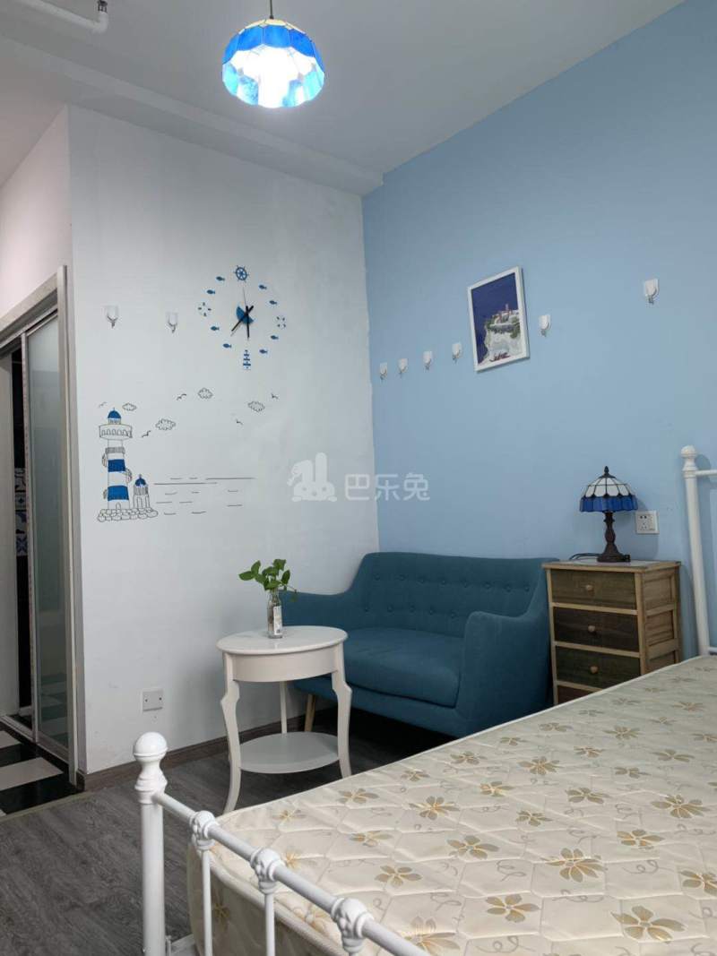 米果公寓（长睦部落）5268629卧室图4