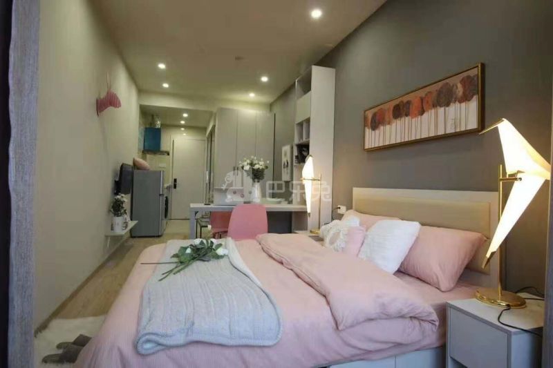 哈租客公寓(中大银泰城店)5279426卧室图0