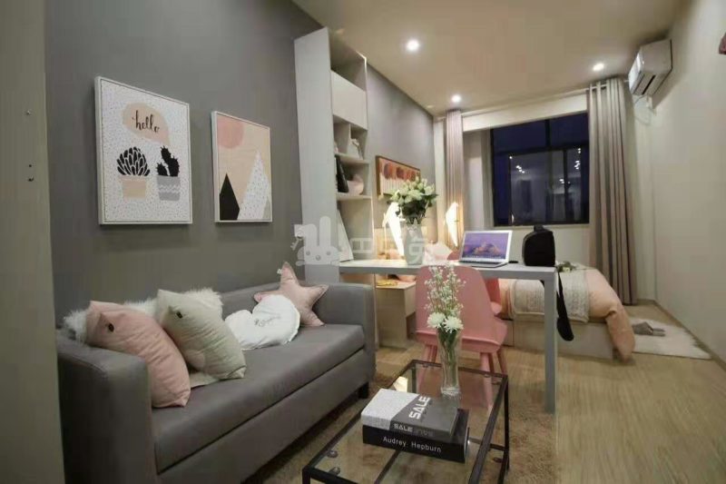 哈租客公寓(中大银泰城店)5279426卧室图1