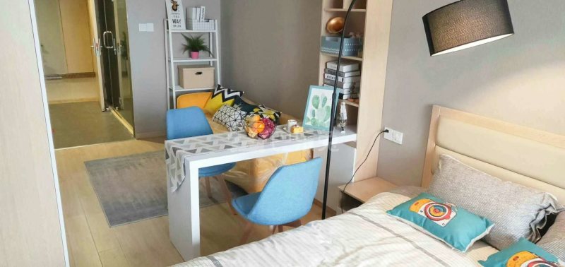 哈租客公寓(中大银泰城店)5279439卧室图0