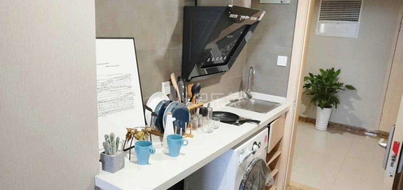 哈租客公寓(中大银泰城店)5279439厨房图3