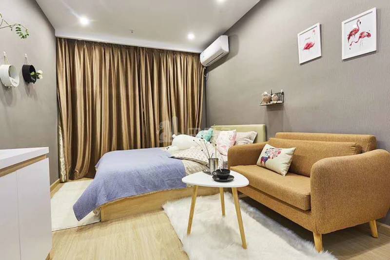 哈租客公寓（城西银泰店）5291325卧室图0