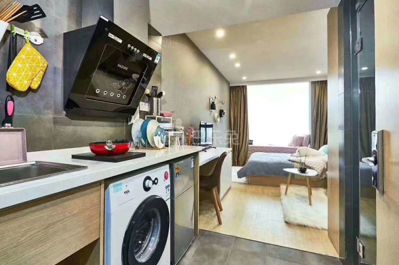 哈租客公寓（城西银泰店）5291325厨房图8