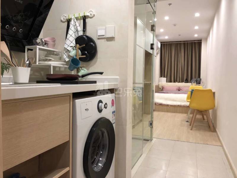 哈租客公寓（城西银泰店）5291326厨房图5