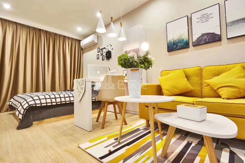 哈租客公寓（城西银泰店）5291331卧室图1