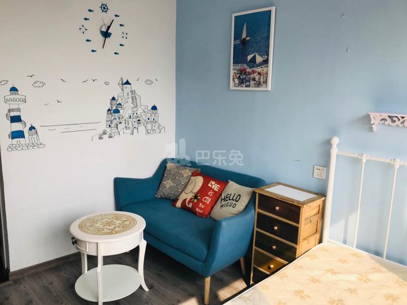 米果公寓（长睦部落）5453836卧室图3