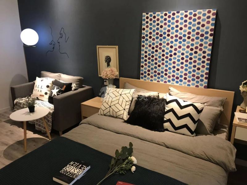 朗诗寓（建宁路二店）5496009卧室图1