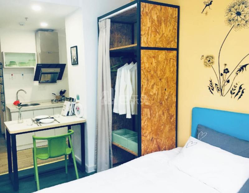 逗号公寓（广州花都建设路店）5588174卧室图0