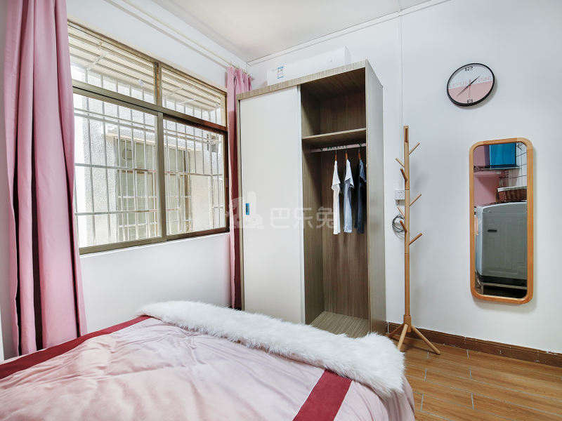 乐乎城市青年社区（黄埔古港店）5635343卧室图0