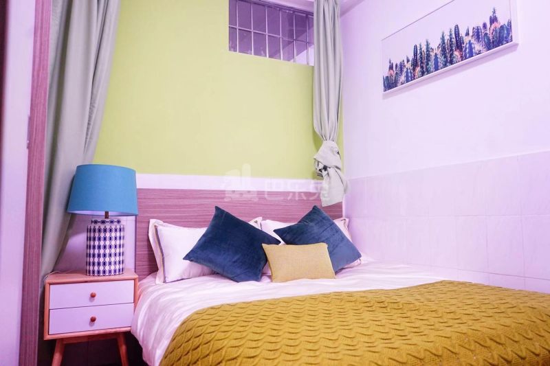 乐乎城市青年社区（黄埔古港店）5635428卧室图0