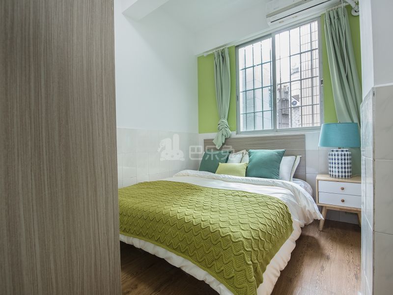 乐乎城市青年社区（黄埔古港店）5635647卧室图0