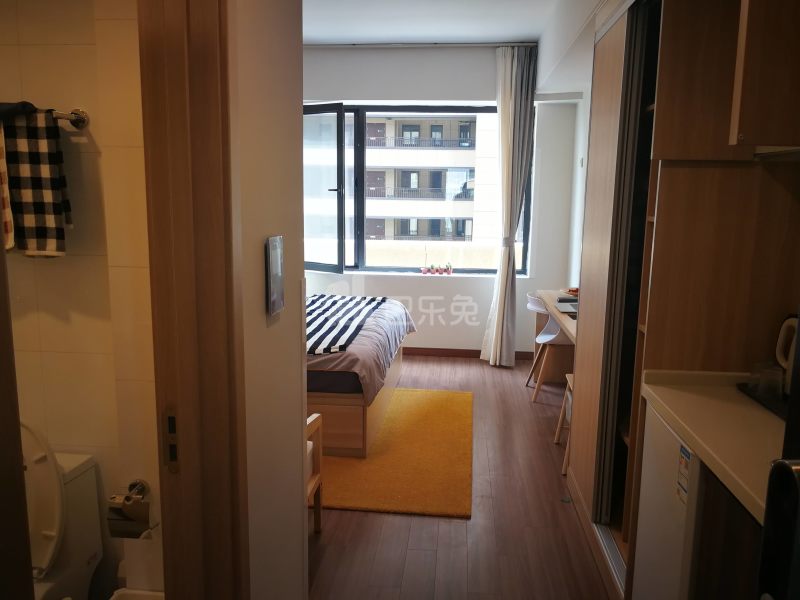 中铁建恒寓（上海大学店）5961104卧室图0