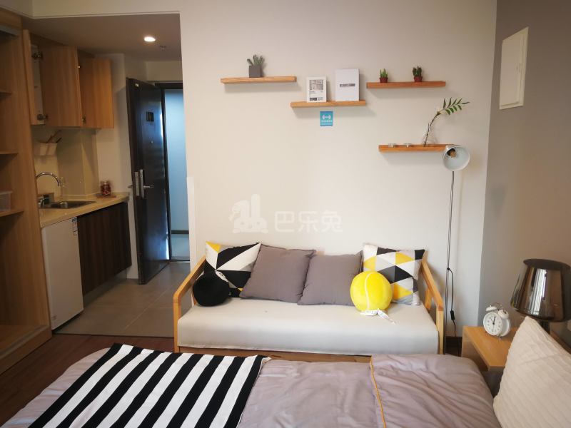 中铁建恒寓（上海大学店）5961104卧室图1