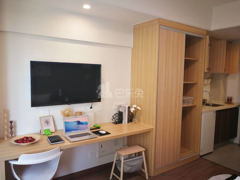 中铁建恒寓（上海大学店）5961104卧室图2