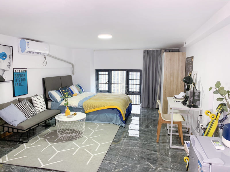 龙湖冠寓广州万博店6020672卧室图9