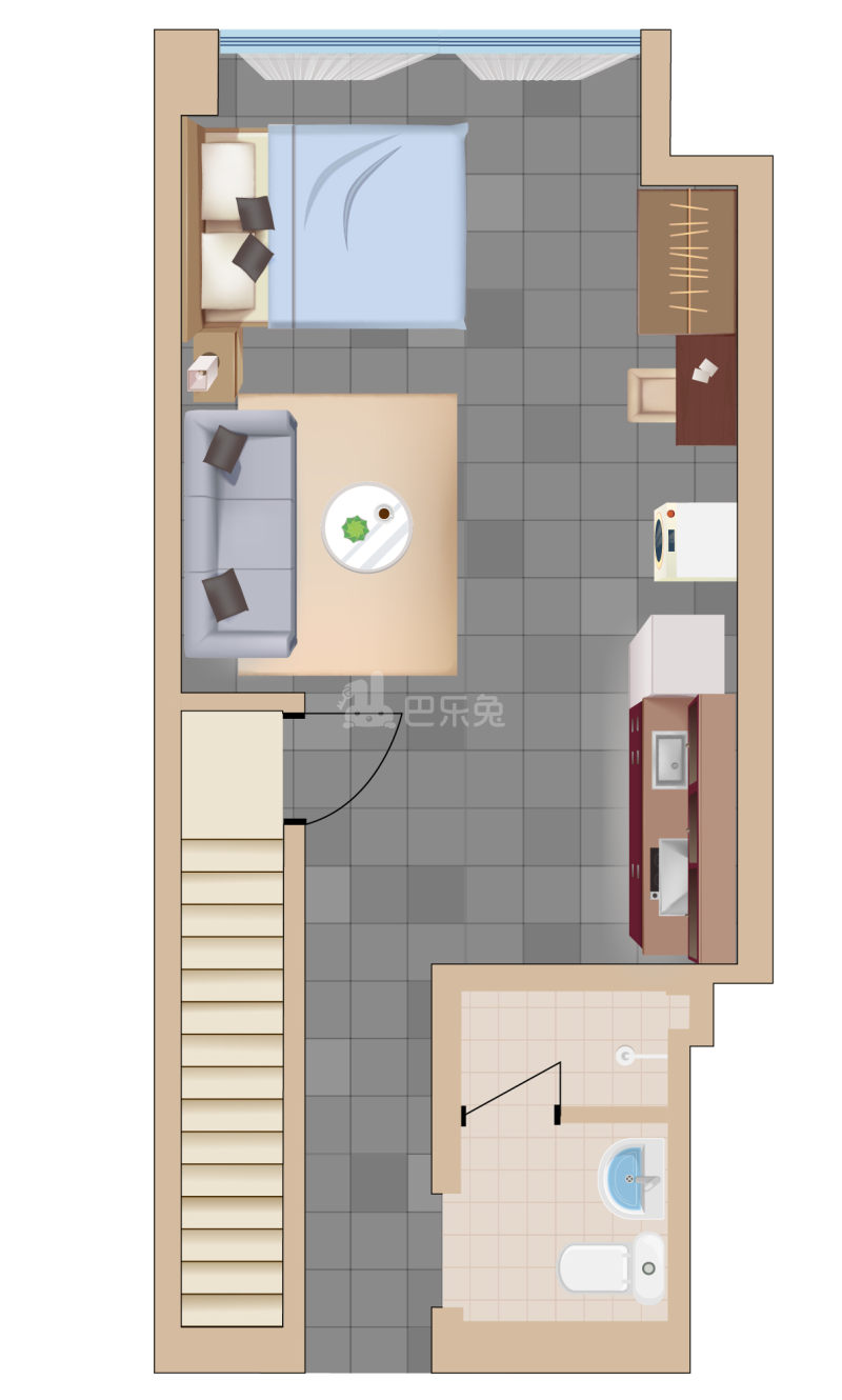 龙湖冠寓广州万博店6020672周边环境图22