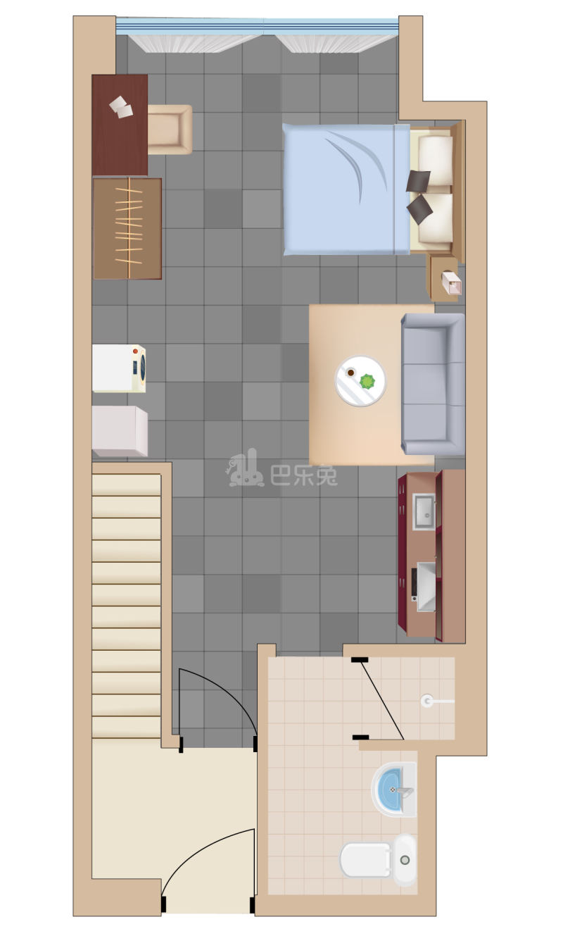 龙湖冠寓广州万博店6020676周边环境图11