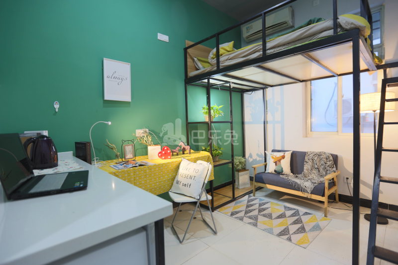 E+青年公寓（大明路店）6272569客厅图0