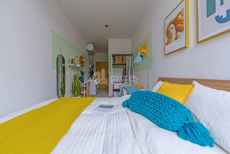 龙湖冠寓苏州木渎店6345382卧室图3