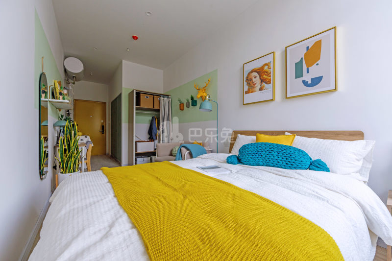 龙湖冠寓苏州木渎店6345382卧室图1