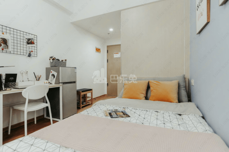 泊寓萨家湾店6387243卧室图1