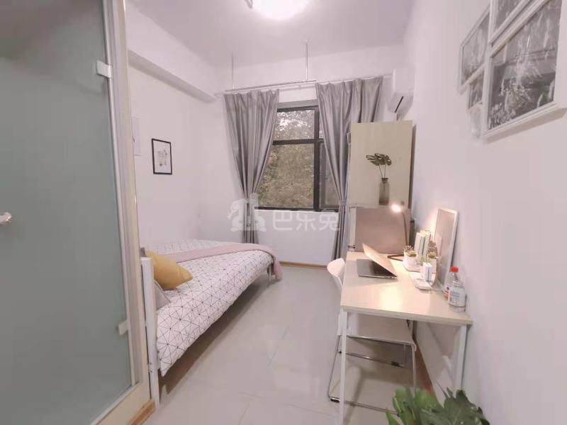 泊寓萨家湾店6387338卧室图1