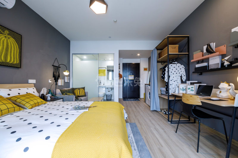 龙湖伟业冠寓苏州高新路店6404884卧室图10