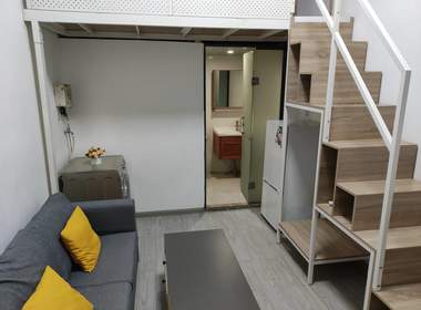 美宿家青年公寓（员村南富大街自编37号） 1室1厅1卫