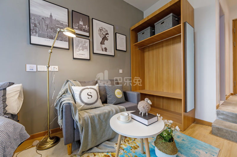 朗诗寓（观前街店）6522674卧室图1