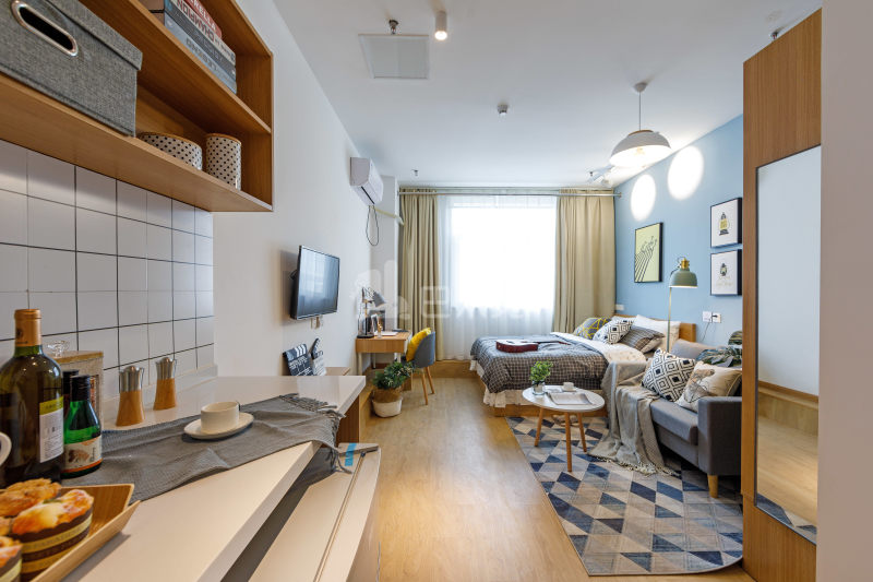 朗诗寓（观前街店）6522910卧室图1