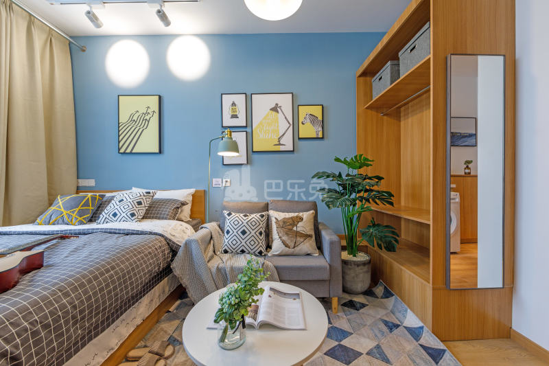 朗诗寓（观前街店）6522910卧室图2