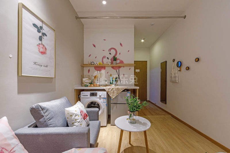 朗诗寓（观前街店）6522954卧室图1