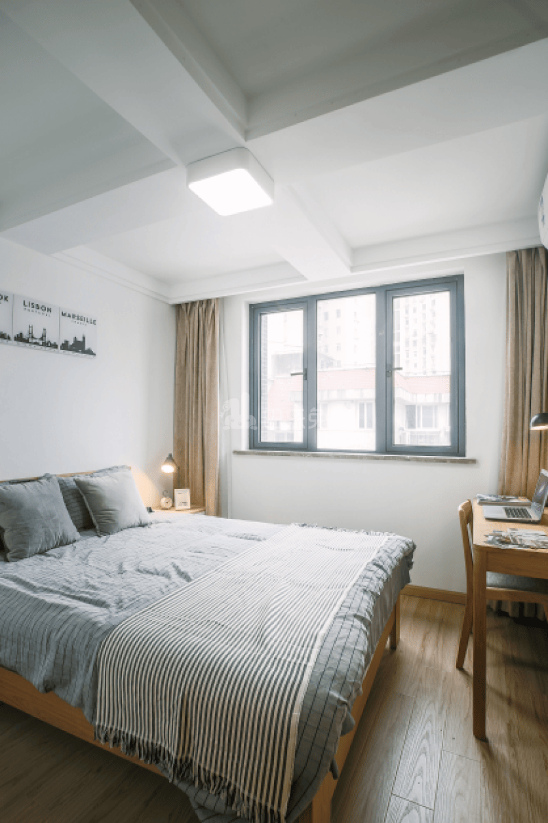 悦樘公寓华师大店6529246卧室图1