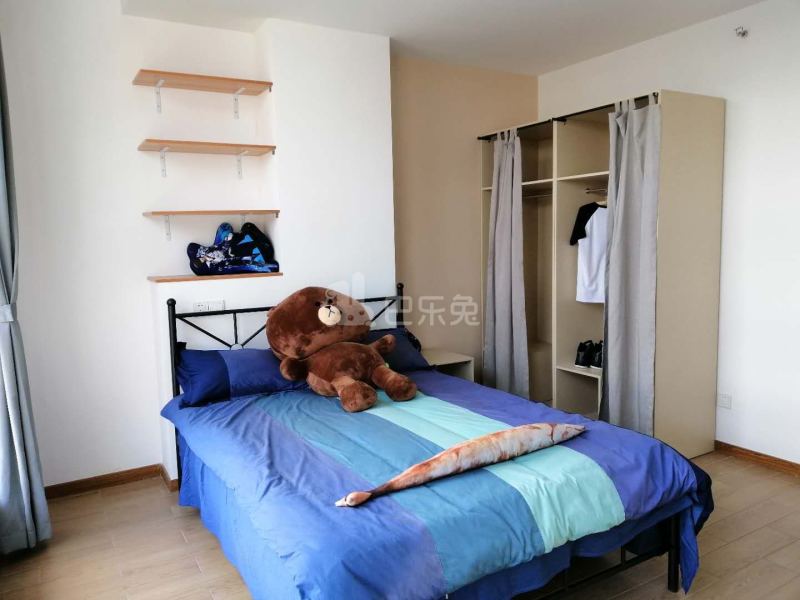 龙隐公寓（未来科技城店）6554961卧室图3