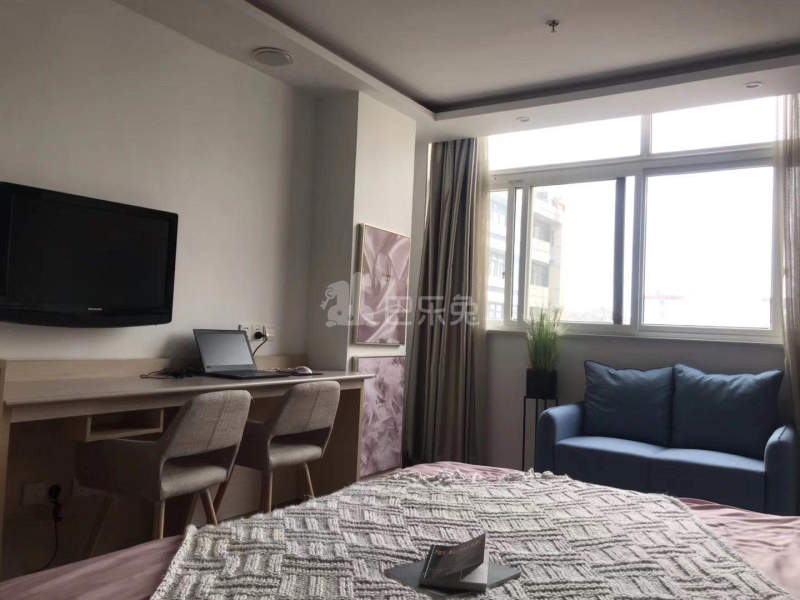 乐柚公寓益乐店6714202卧室图3