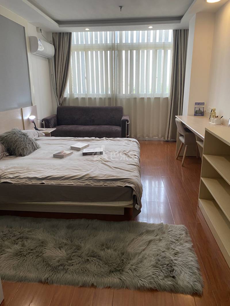 乐柚公寓益乐店6714204卧室图1