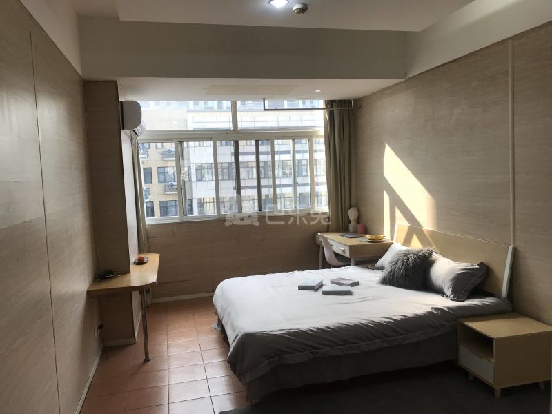 乐柚公寓益乐店6719364卧室图1