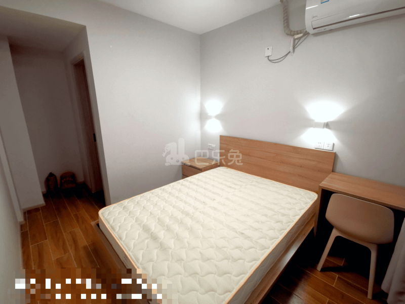 乐柚公寓文晖店6720670卧室图1