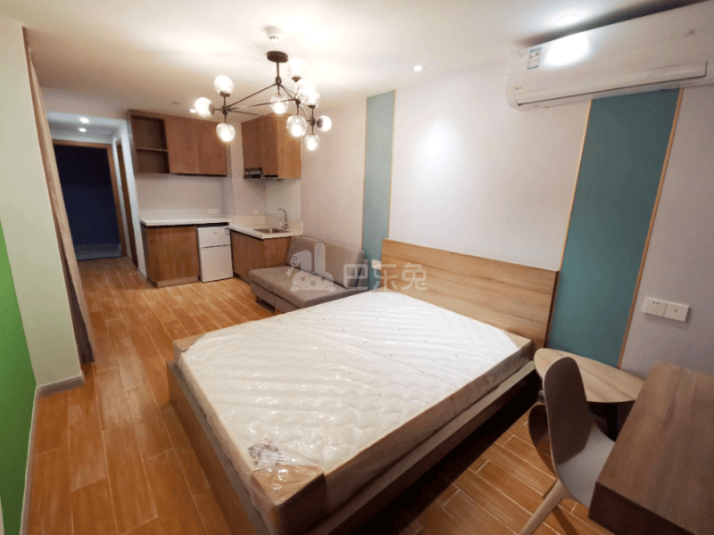 乐柚公寓文晖店6762597卧室图1