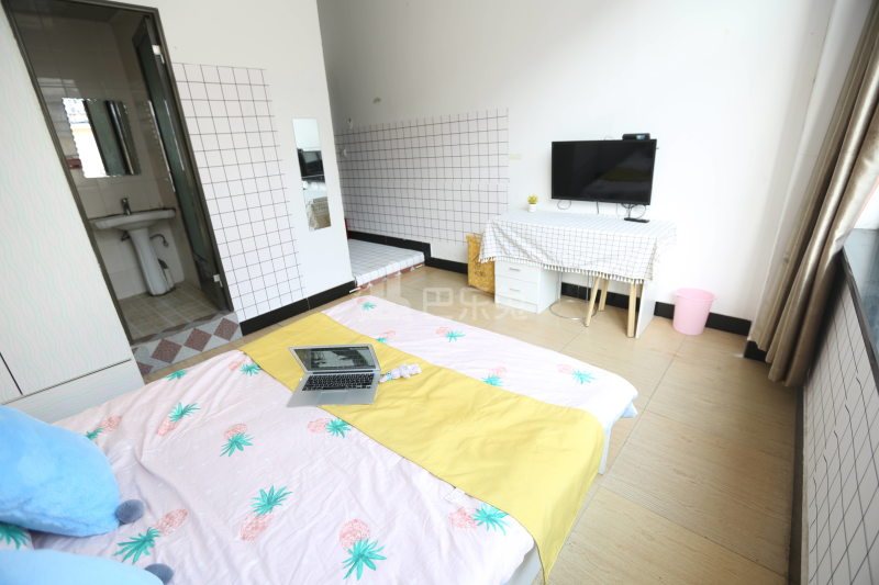 E+青年公寓（萧绍路店）6789513卧室图1