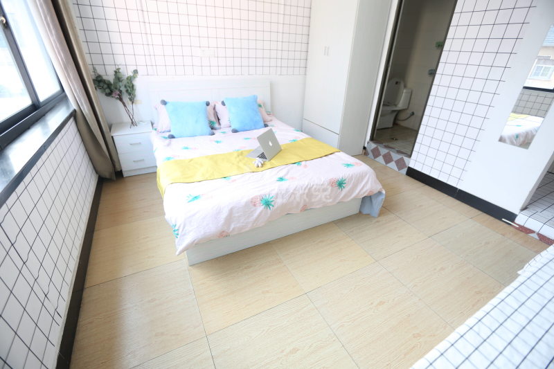 E+青年公寓（萧绍路店）6789513卧室图2