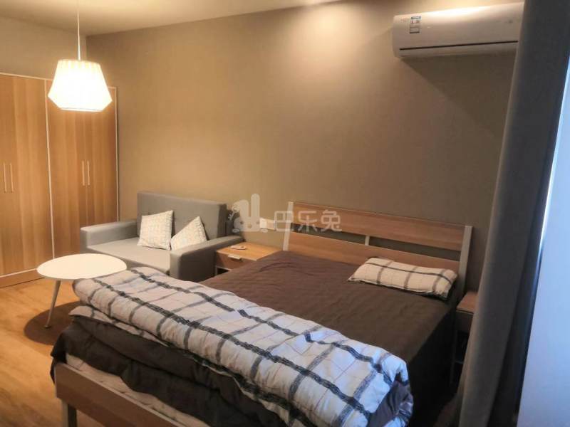 润家乐璟国际公寓（东景便利中心店）6801192卧室图2