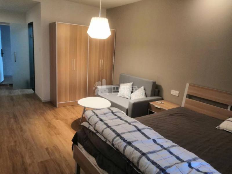 润家乐璟国际公寓（东景便利中心店）6801192卧室图1