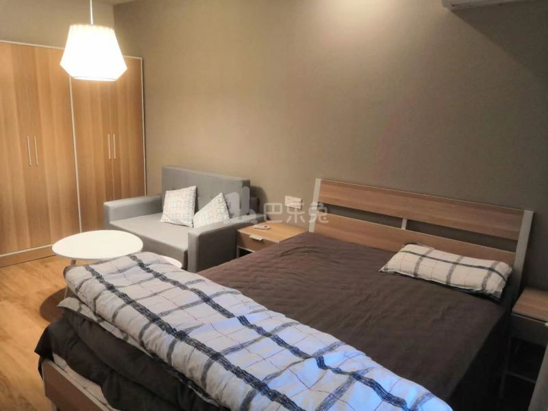 润家乐璟国际公寓（东景便利中心店）6801192卧室图3