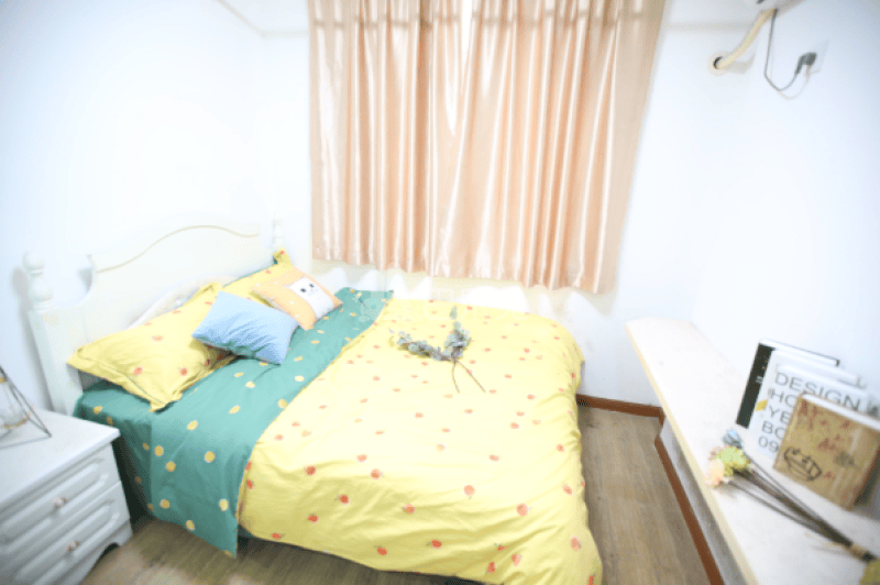 E+青年公寓建国北路店6828100卧室图0