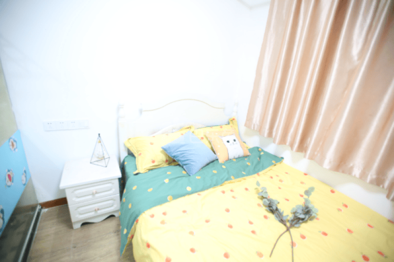 E+青年公寓建国北路店6828100卧室图1