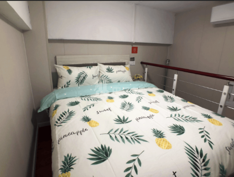 E+青年公寓勾庄店6828138卧室图2